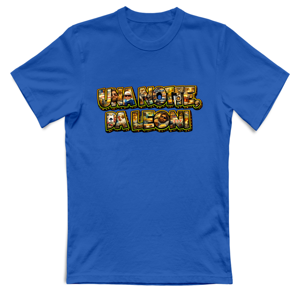 T-Shirt Unisex Maglietta una Notte da Leoni