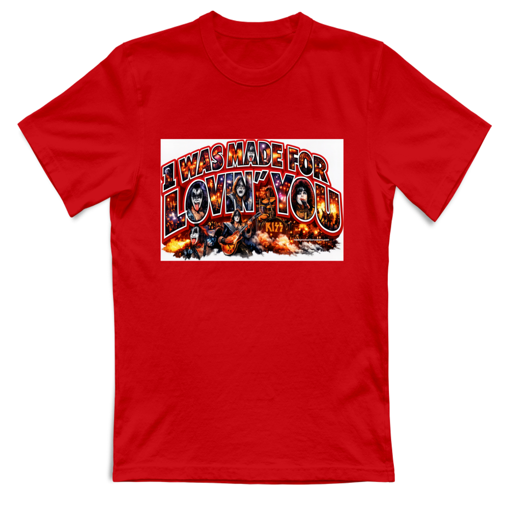 T-Shirt Unisex linea i was made for lovin you 1A
