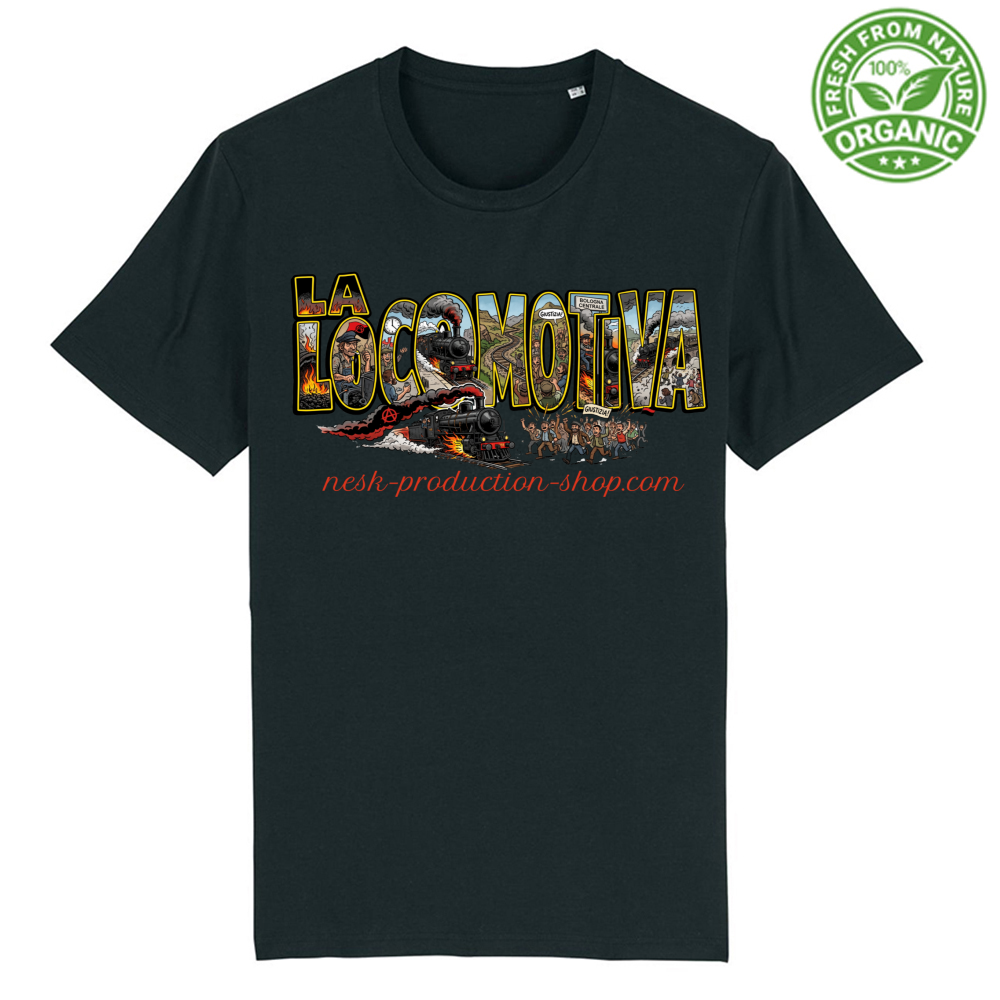 T-Shirt Unisex Organica linea la locomotiva