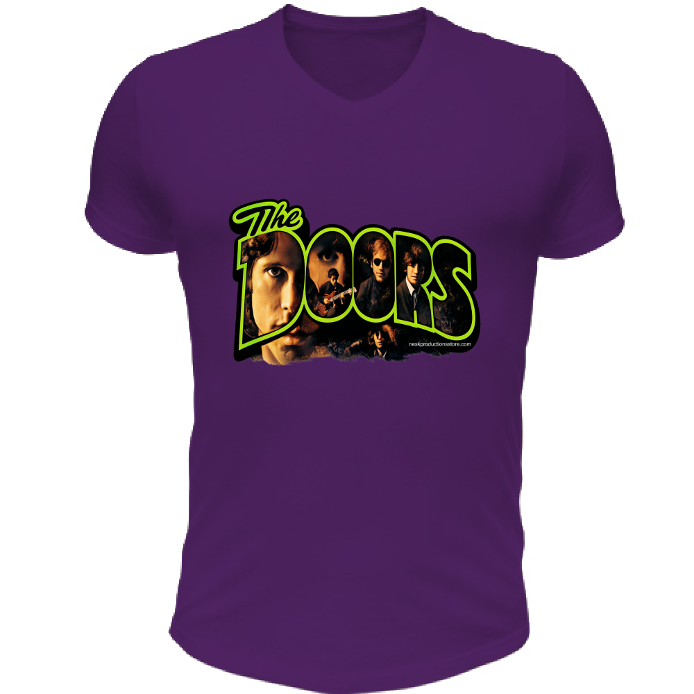 T-Shirt Unisex Scollo V linea Doors