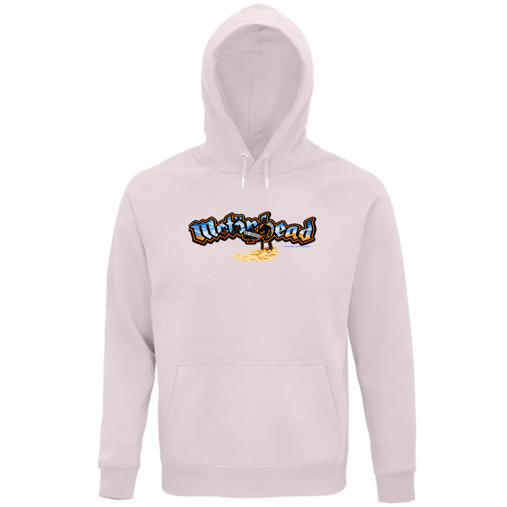 Felpa Organica Unisex Cappuccio linea motorhead