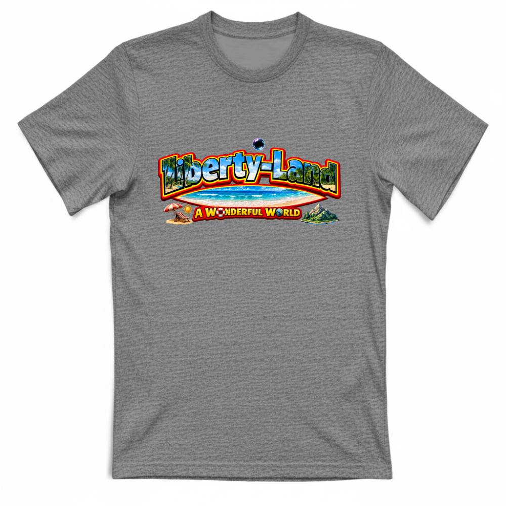 T-Shirt Unisex Maglietta Verso un Mondo Migliore e Oltre