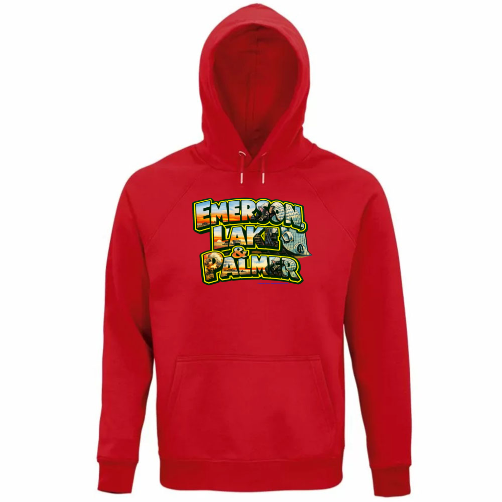 Felpa Organica Unisex Cappuccio linea ELP