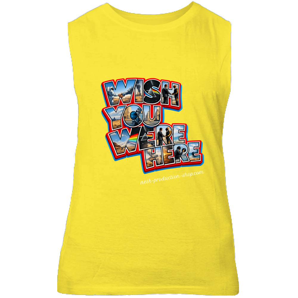 Canotta Unisex linea wish you were here