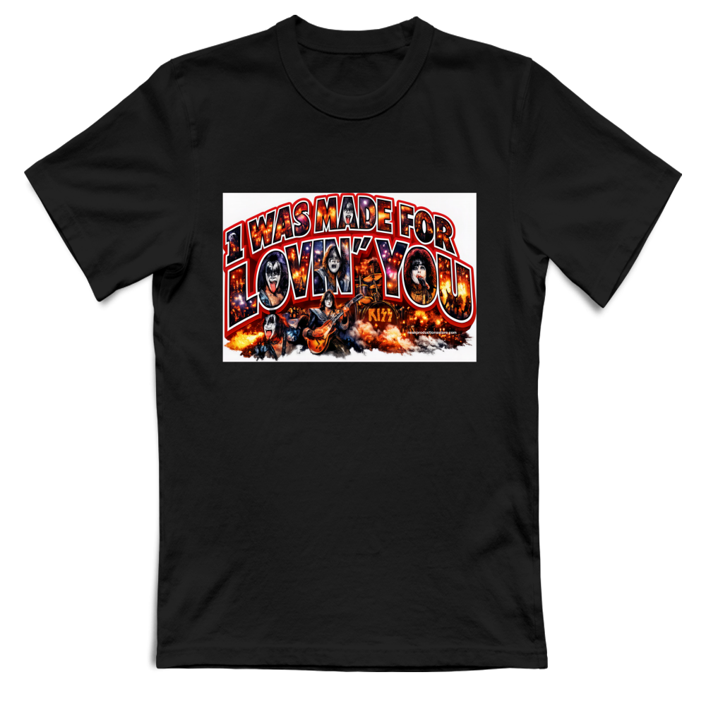T-Shirt Unisex linea i was made for lovin you 1A