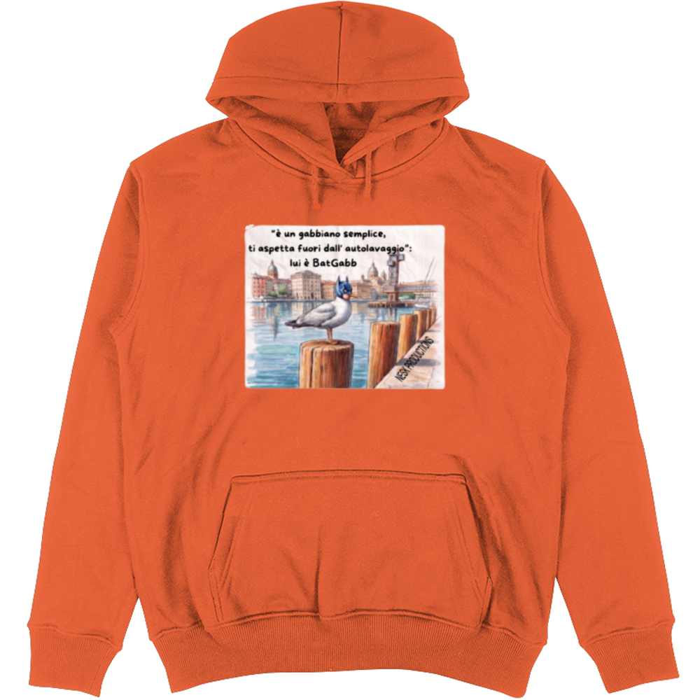 Felpa Unisex con Cappuccio T-Shirt BatGabb Will Returns