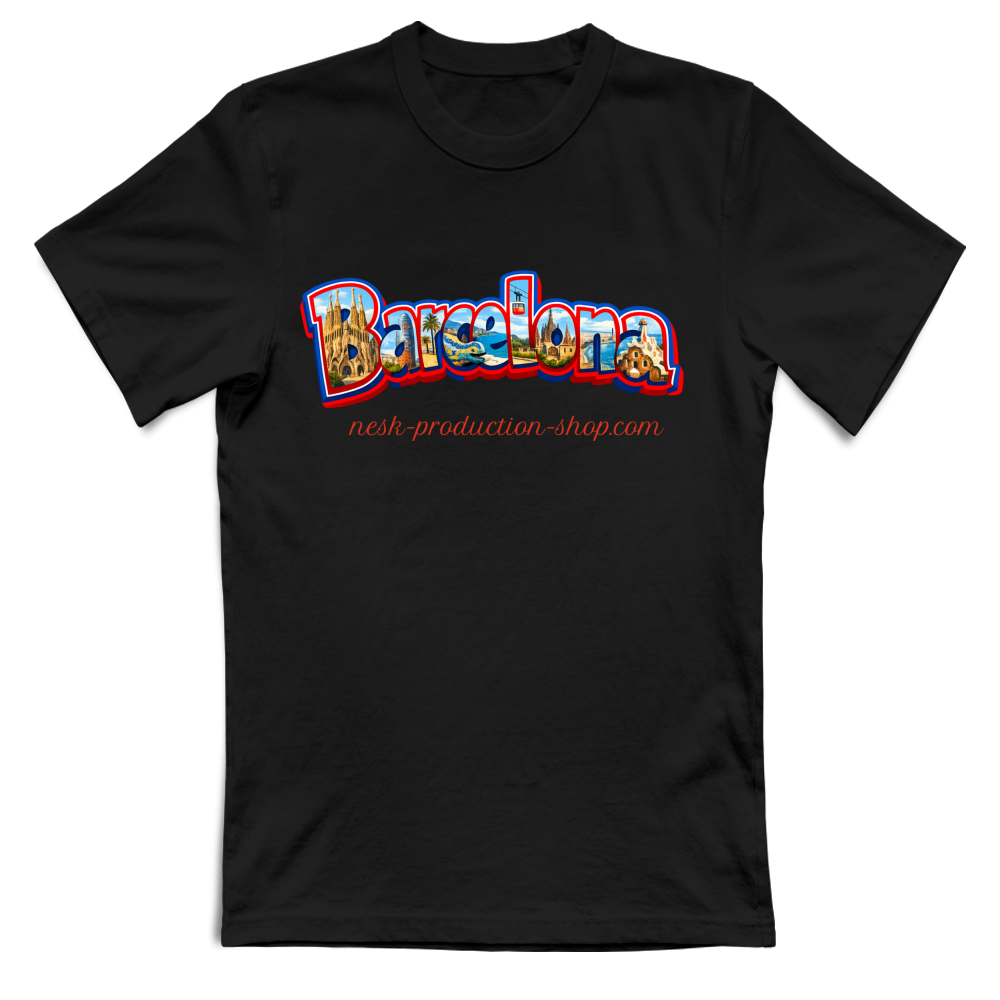 T-Shirt Unisex linea Barcellona