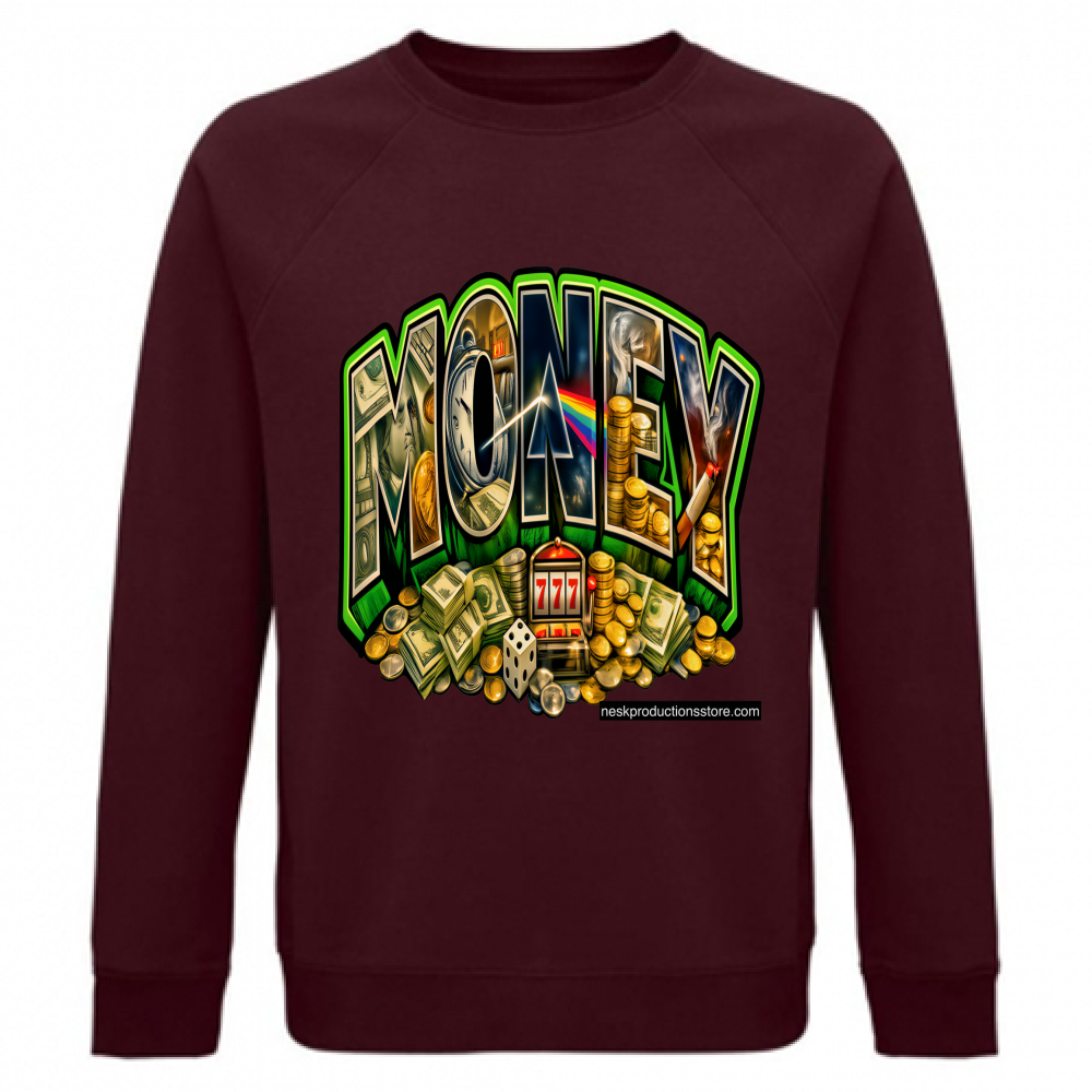 Felpa Unisex Organica linea Money A