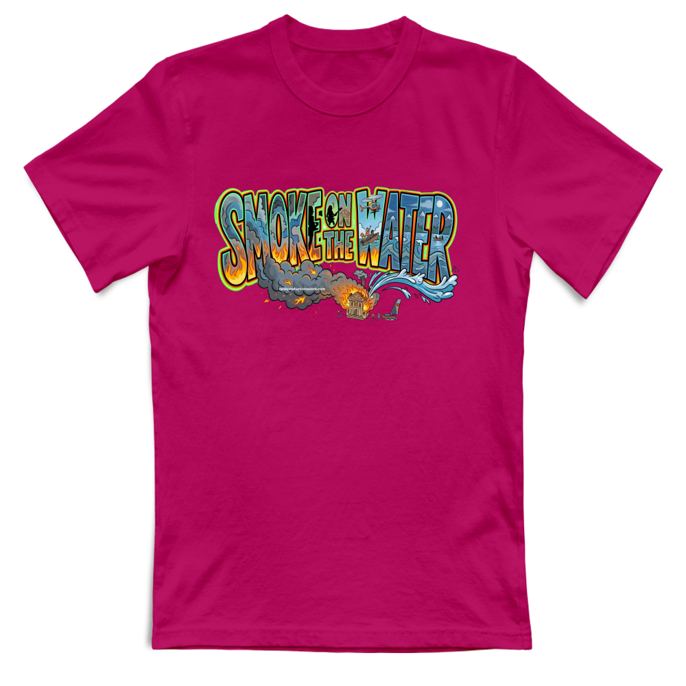 T-Shirt Bambino linea smoke on the water A
