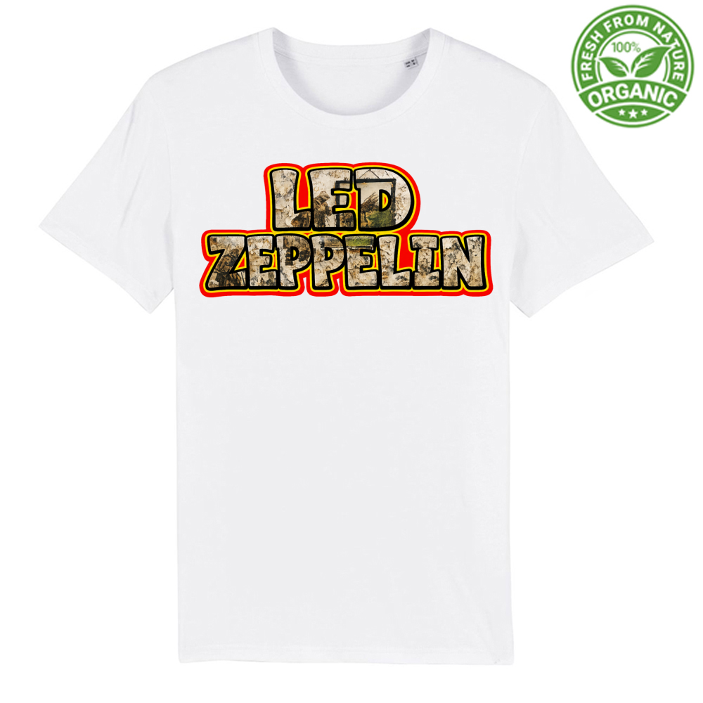 T-Shirt Unisex Premium Organic linea led zeppelin