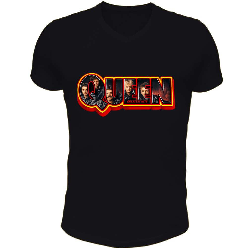 T-Shirt Unisex Scollo V linea queen