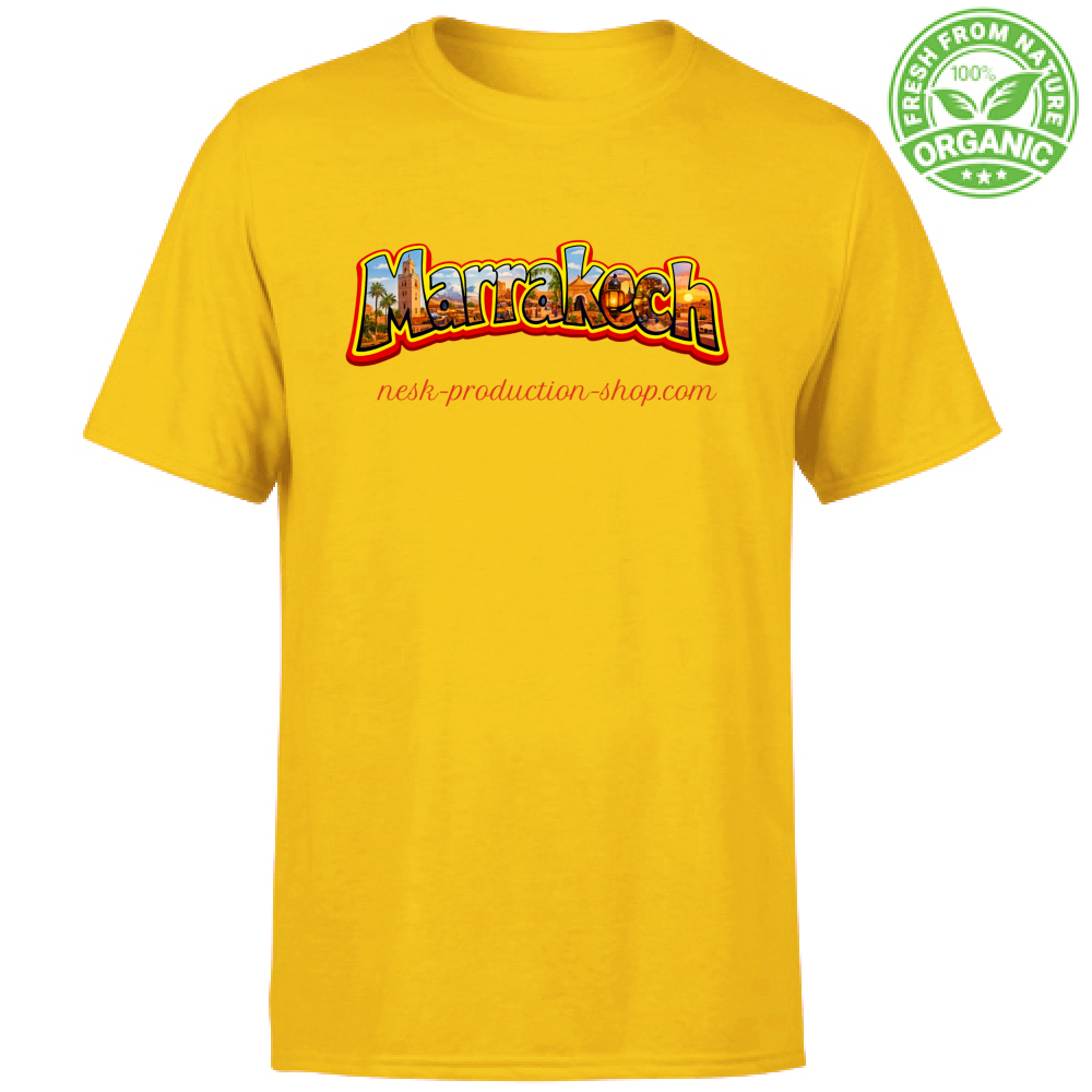 T-Shirt Unisex Organic linea marrakech