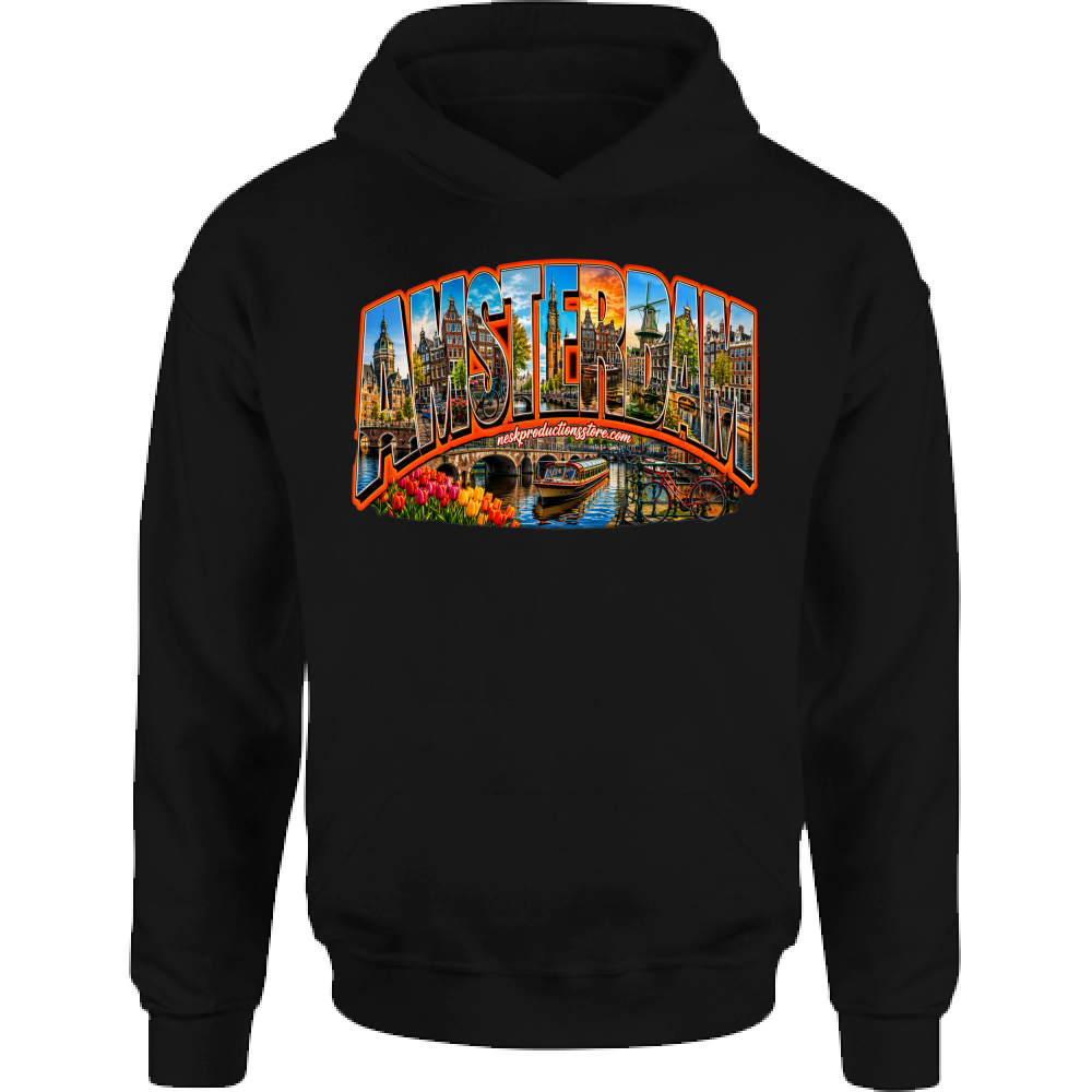 Felpa Bambino con Cappuccio linea amsterdam