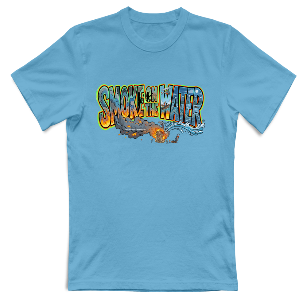 T-Shirt Bambino linea smoke on the water A