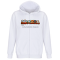 Felpa Premium Cappuccio Zip linea mosca
