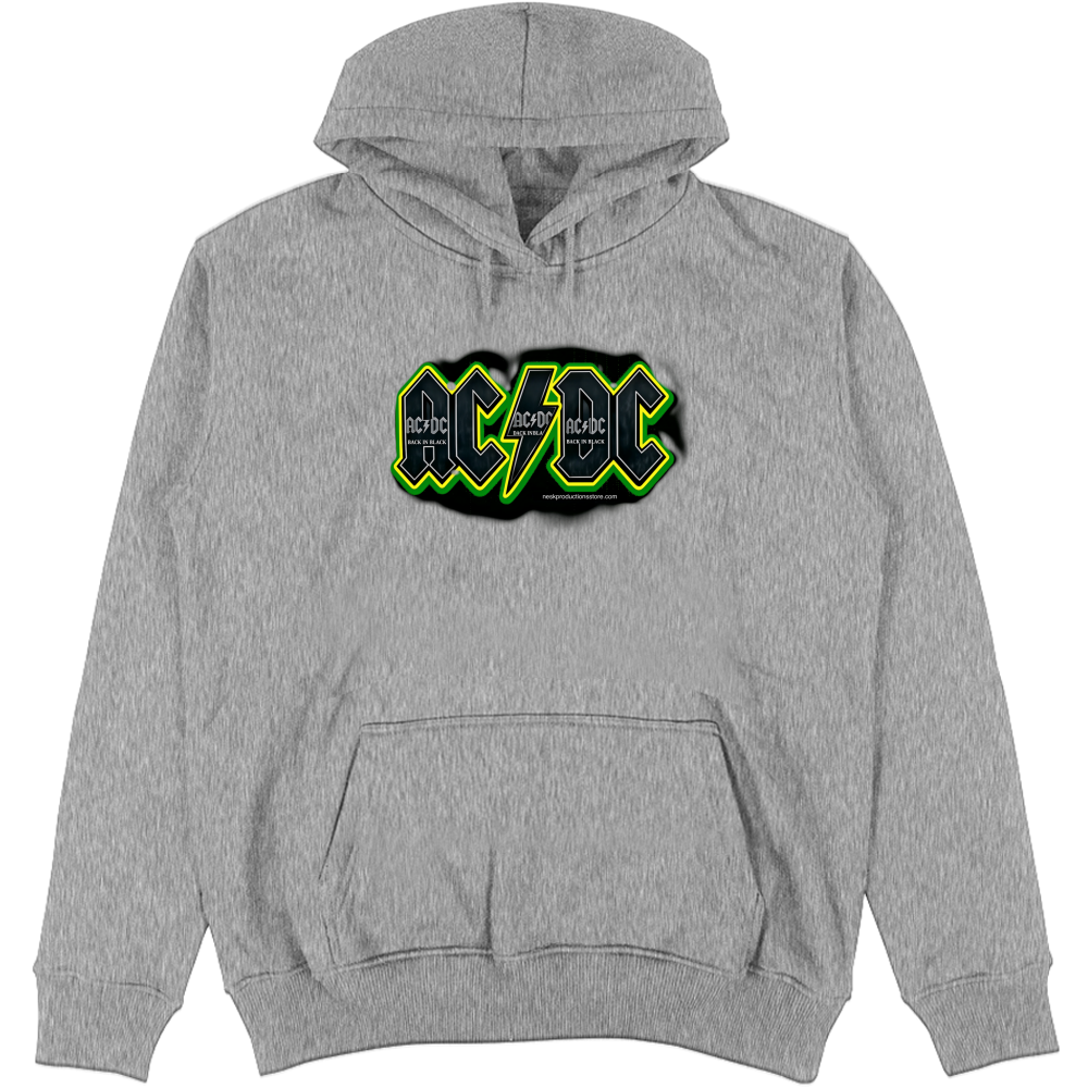 Felpa Unisex con Cappuccio linea AC/DC   A