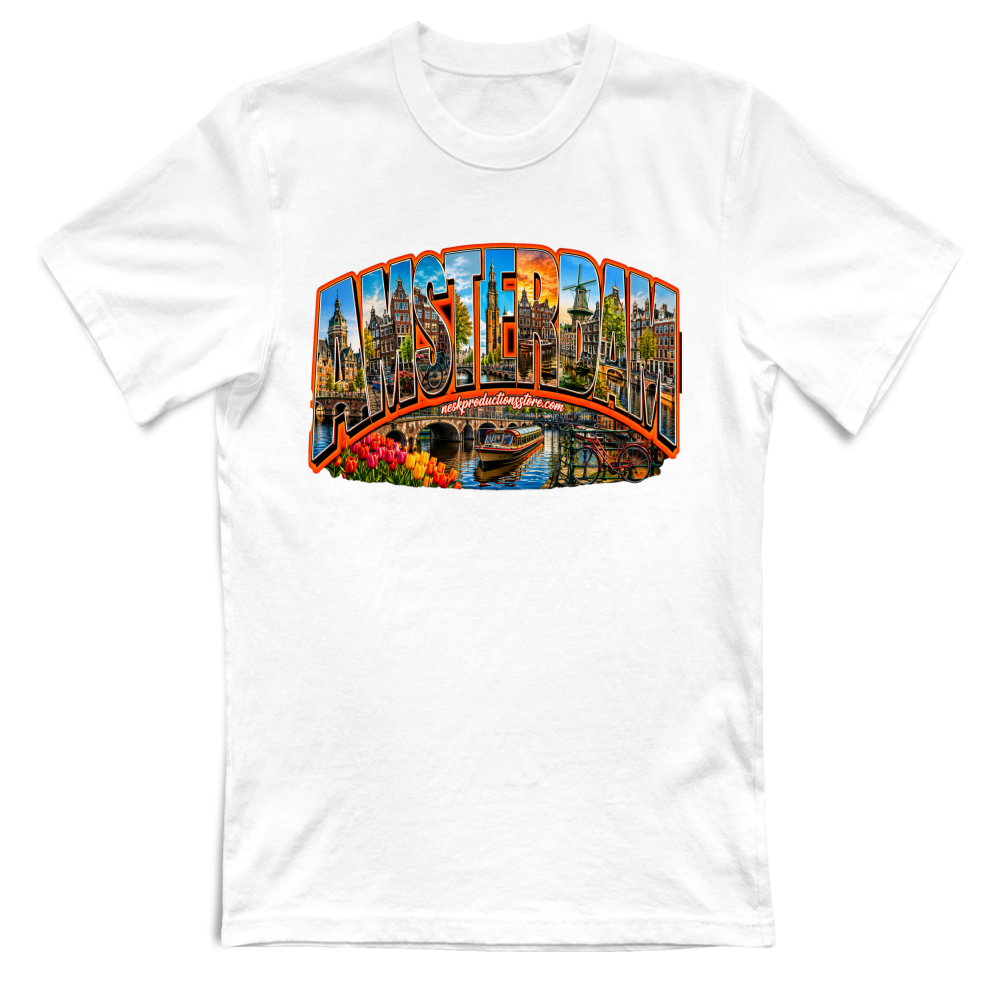 T-Shirt Unisex Large linea amsterdam