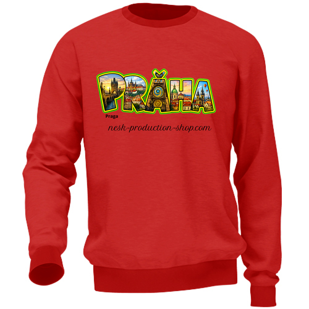 Felpa Unisex linea praga