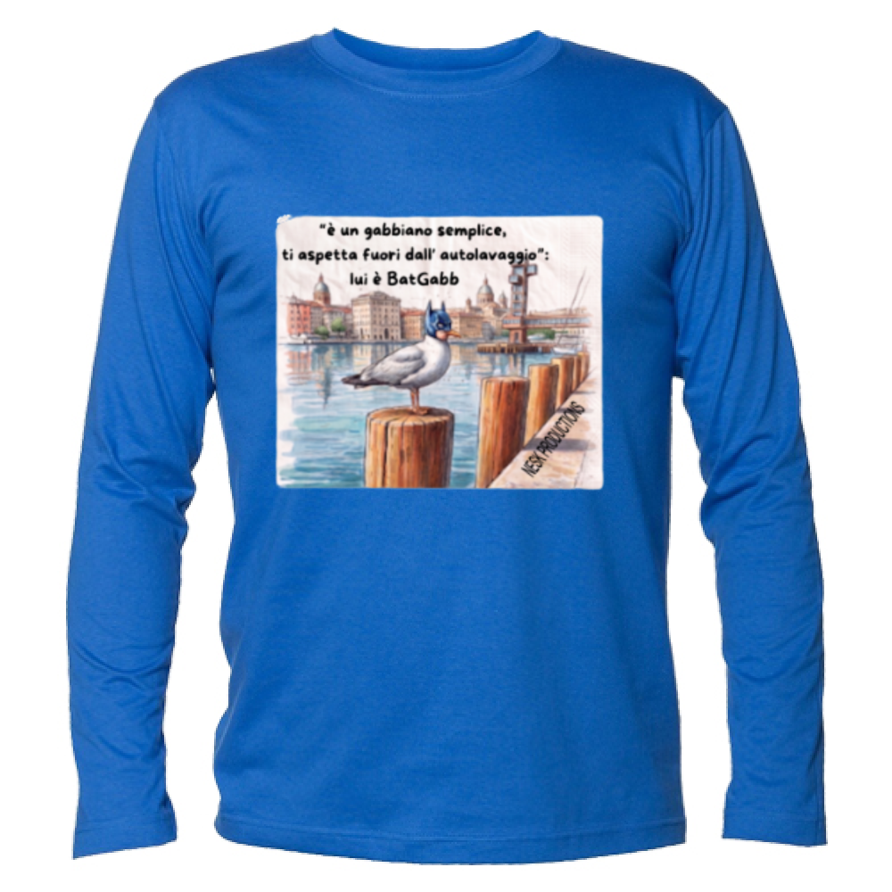 T-Shirt Unisex Manica Lunga T-Shirt BatGabb Will Returns