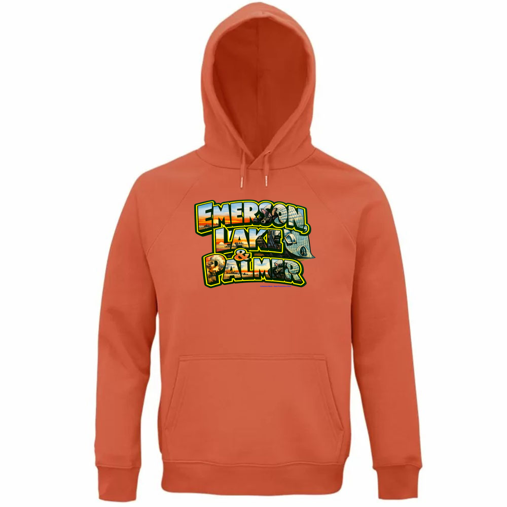 Felpa Organica Unisex Cappuccio linea ELP