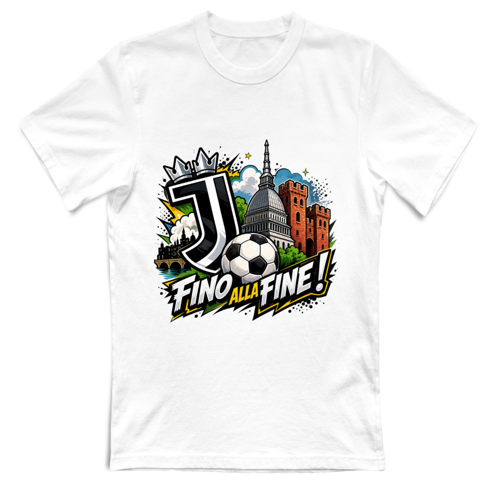 T-Shirt Bambino linea Juve fino alla fine