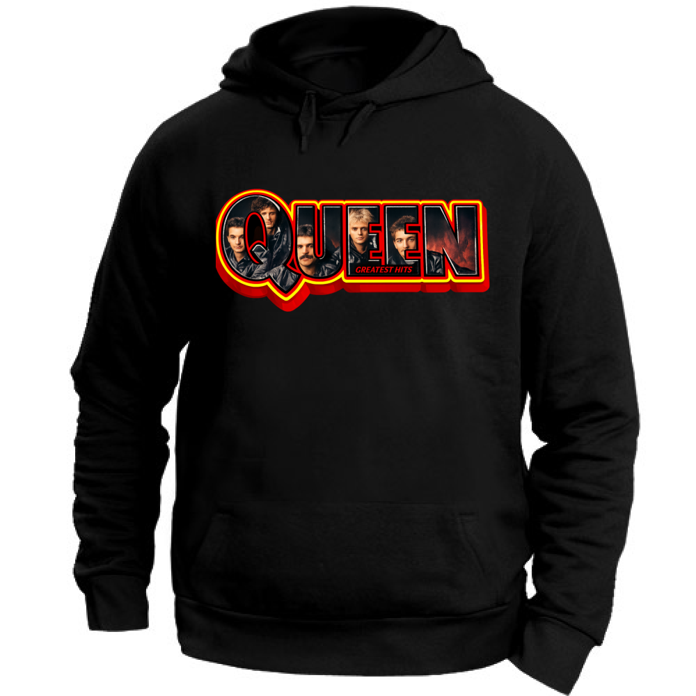 Felpa con Cappuccio Unisex Large linea queen
