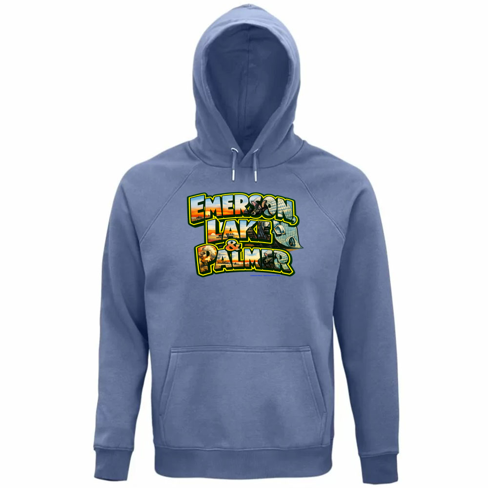 Felpa Organica Unisex Cappuccio linea ELP