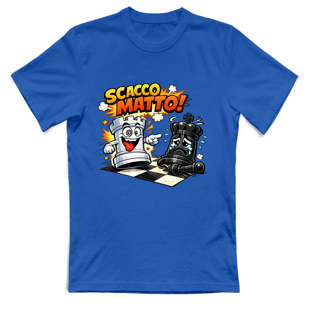 T-Shirt Unisex Linea scaccomatto