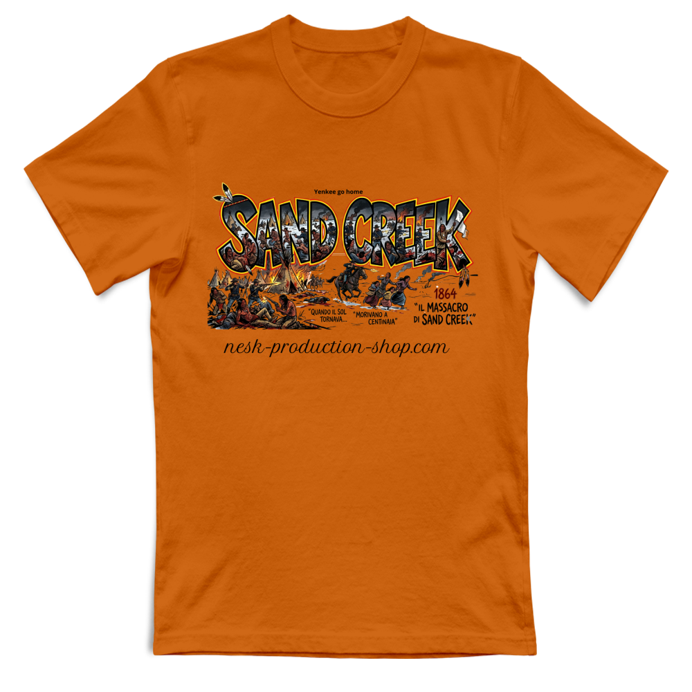 T-Shirt Unisex linea sand creek