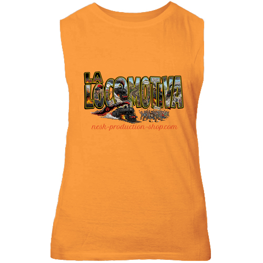 Canotta Unisex linea la locomotiva