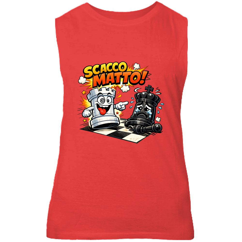 Canotta Unisex Linea scaccomatto