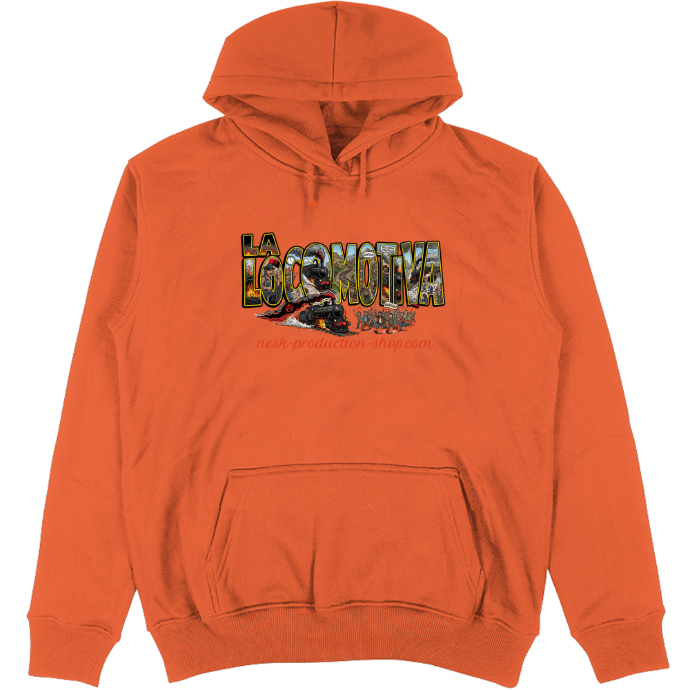 Felpa Unisex con Cappuccio linea la locomotiva