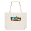 Tote Bag Canapa Maglietta Verso un Mondo Migliore e Oltre