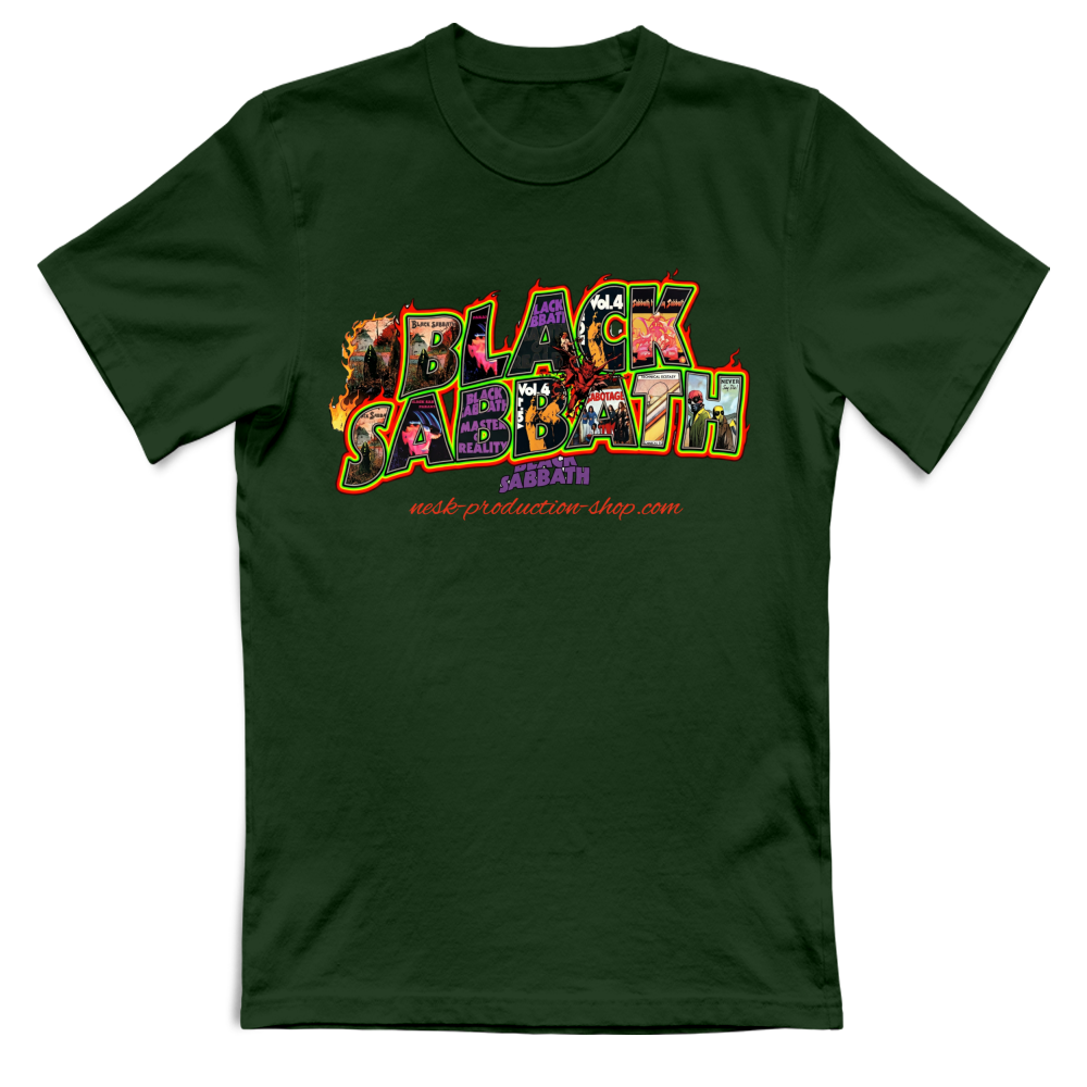 T-Shirt Unisex linea black sabbath