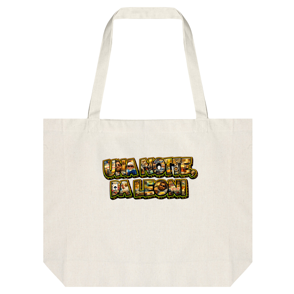 Tote Bag Canapa Maglietta una Notte da Leoni
