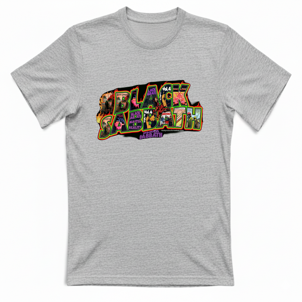 T-Shirt Unisex linea Black Sabbath A