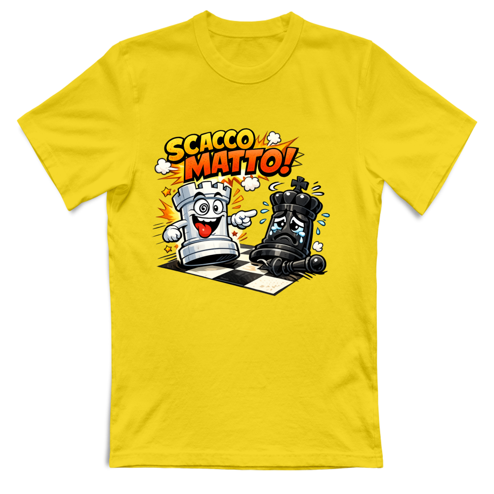 T-Shirt Bambino Linea scaccomatto