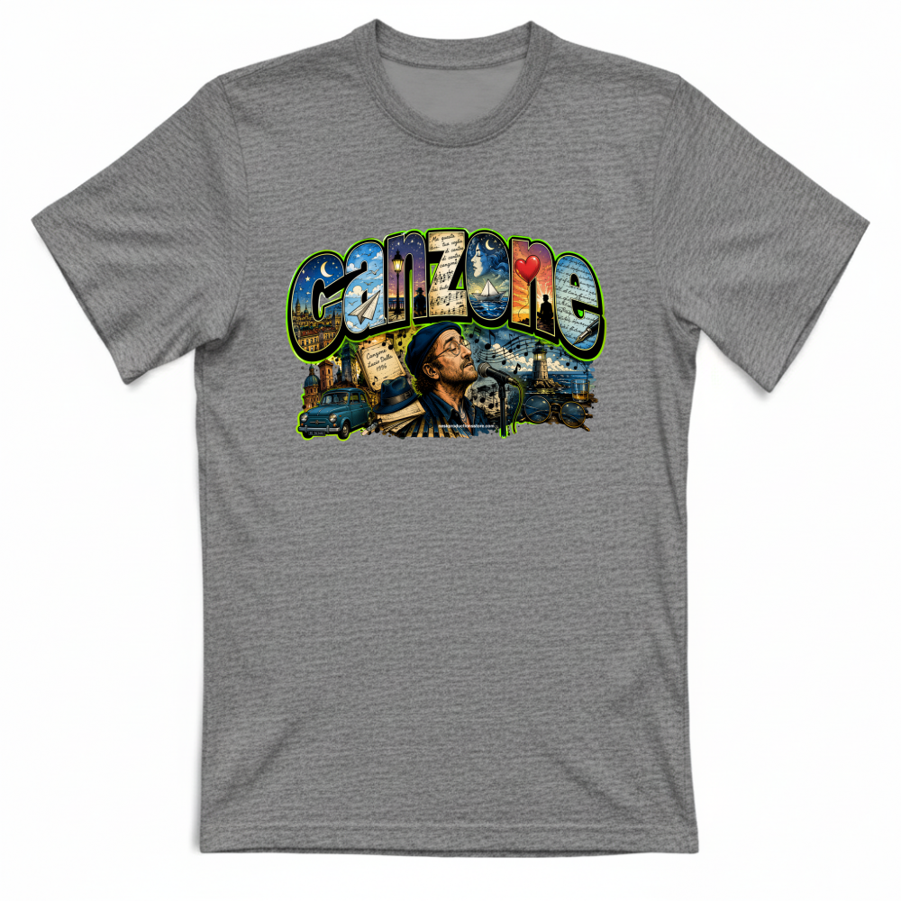 T-Shirt Unisex linea Canzone Dalla