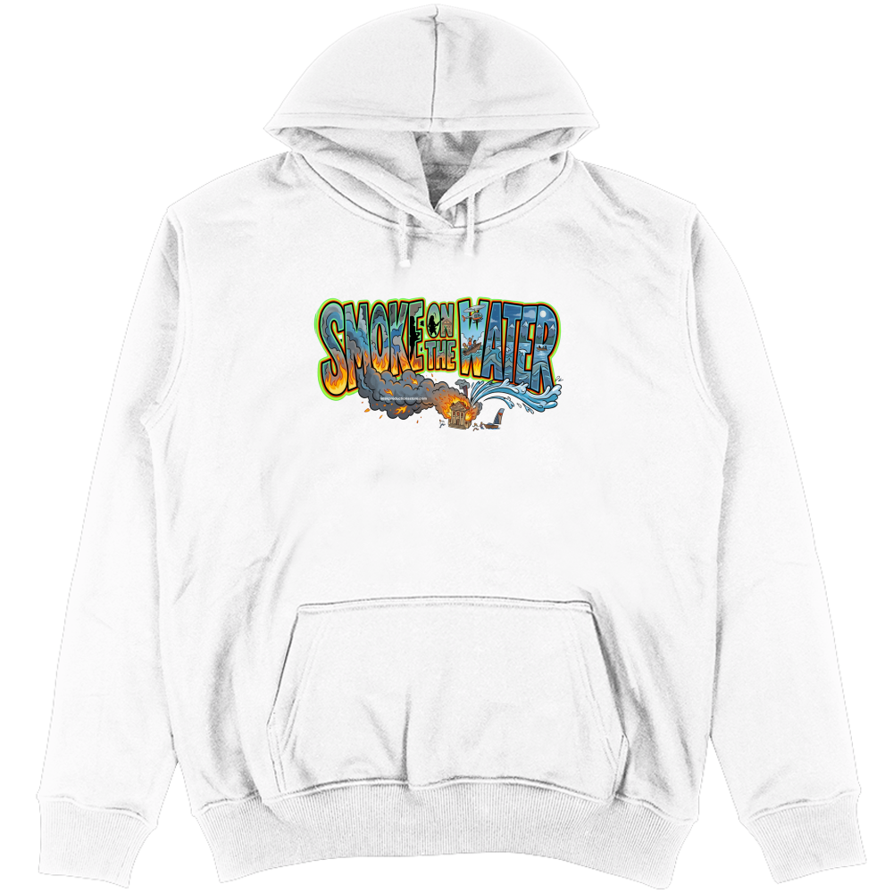 Felpa Unisex con Cappuccio linea smoke on the water A
