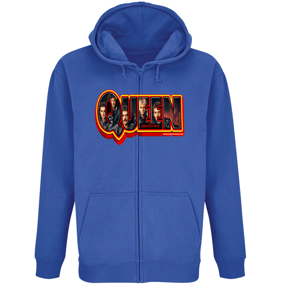 Felpa Premium Cappuccio Zip Linea Queen  A
