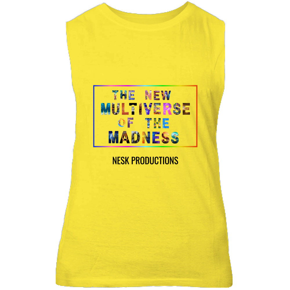 Canotta Unisex T-Shirt of Multiverse a Sfondo Bianco