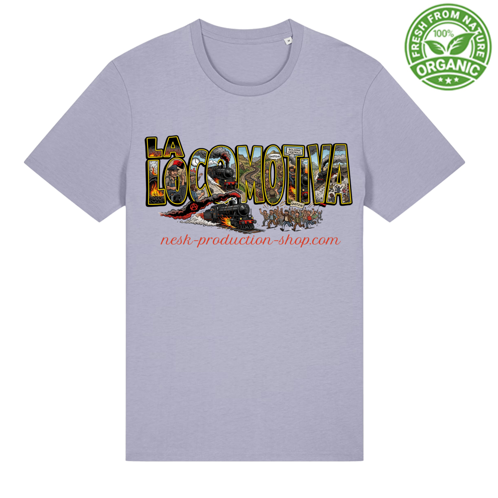 T-Shirt Unisex Organica linea la locomotiva