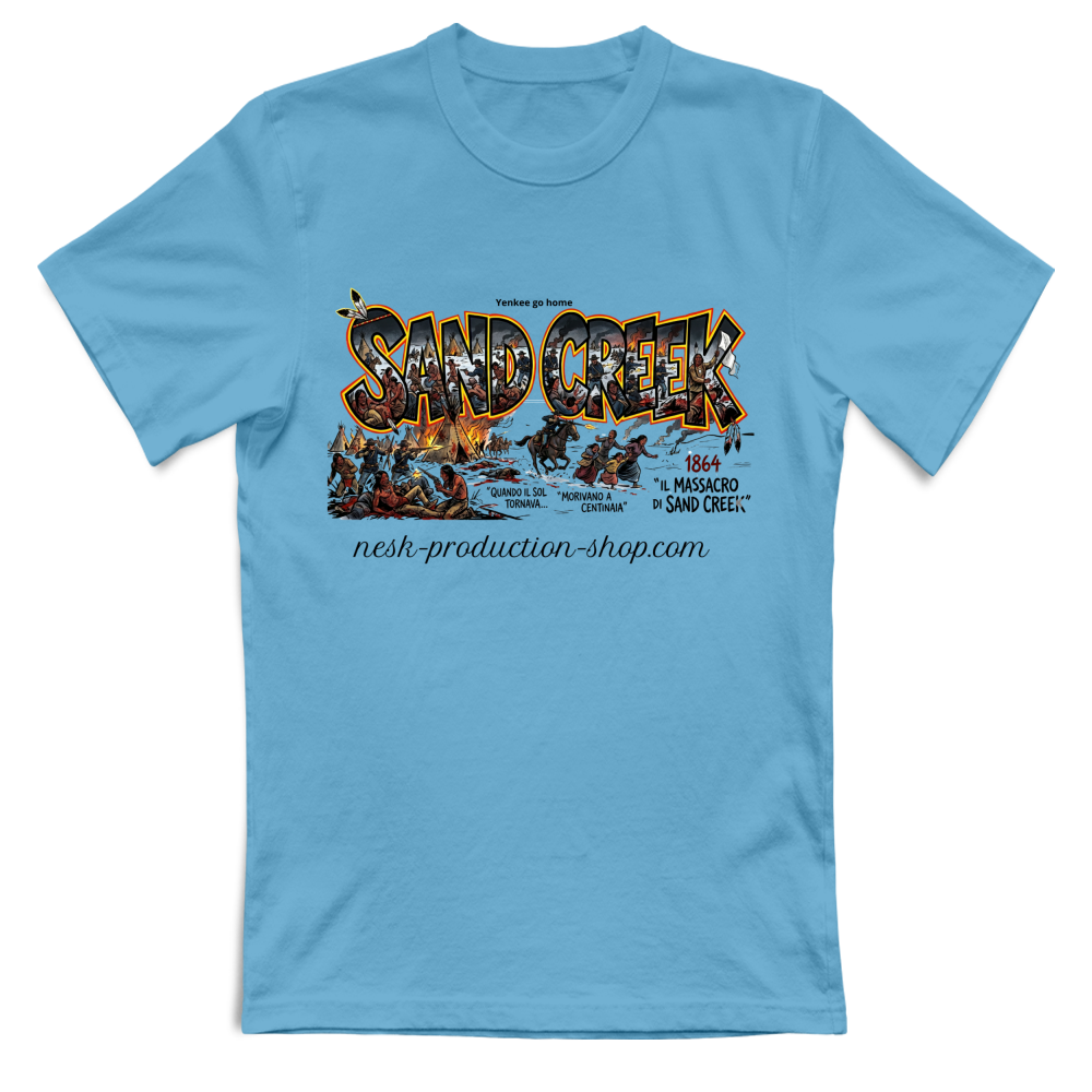 T-Shirt Unisex linea sand creek