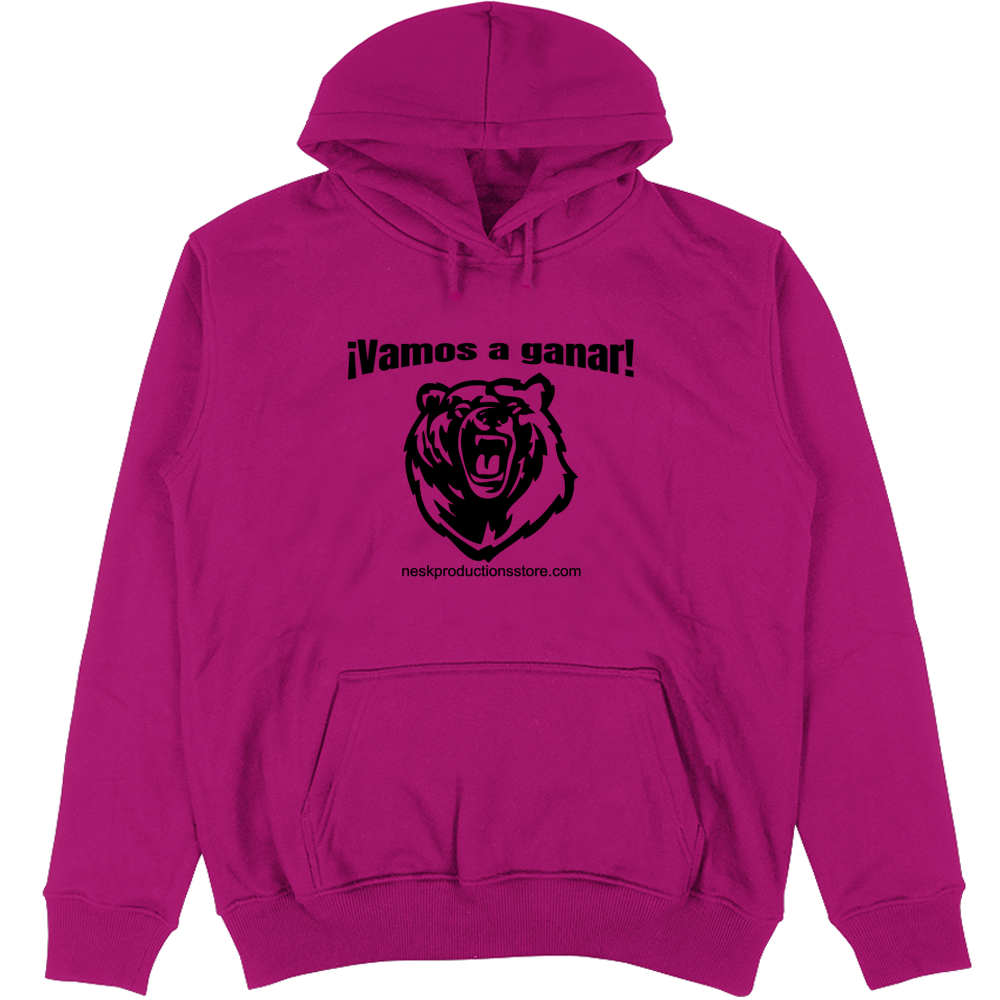 Felpa Unisex con Cappuccio linea vamos a ganar