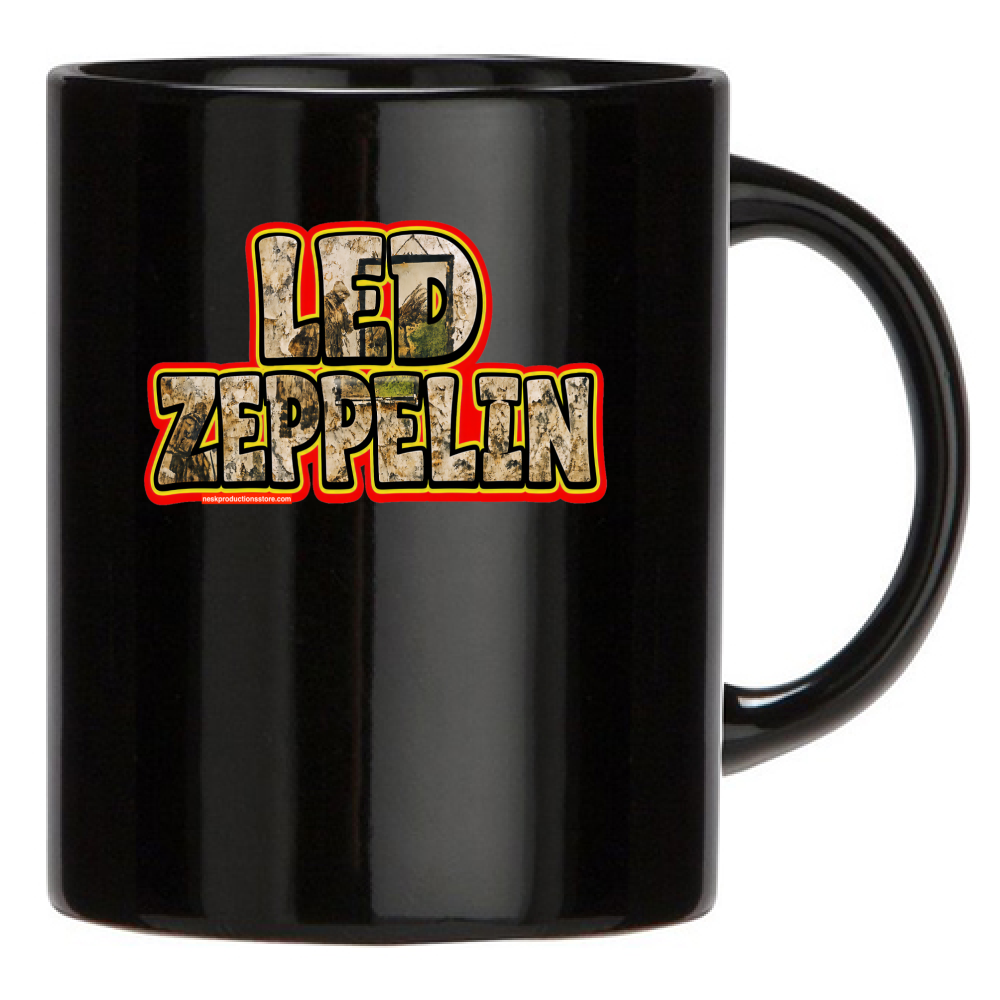 Tazza Nera linea Led Zeppelin  A