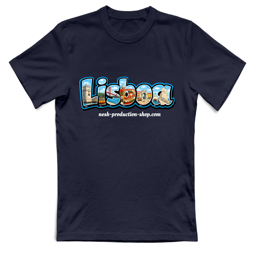 T-Shirt Unisex Large linea lisboa