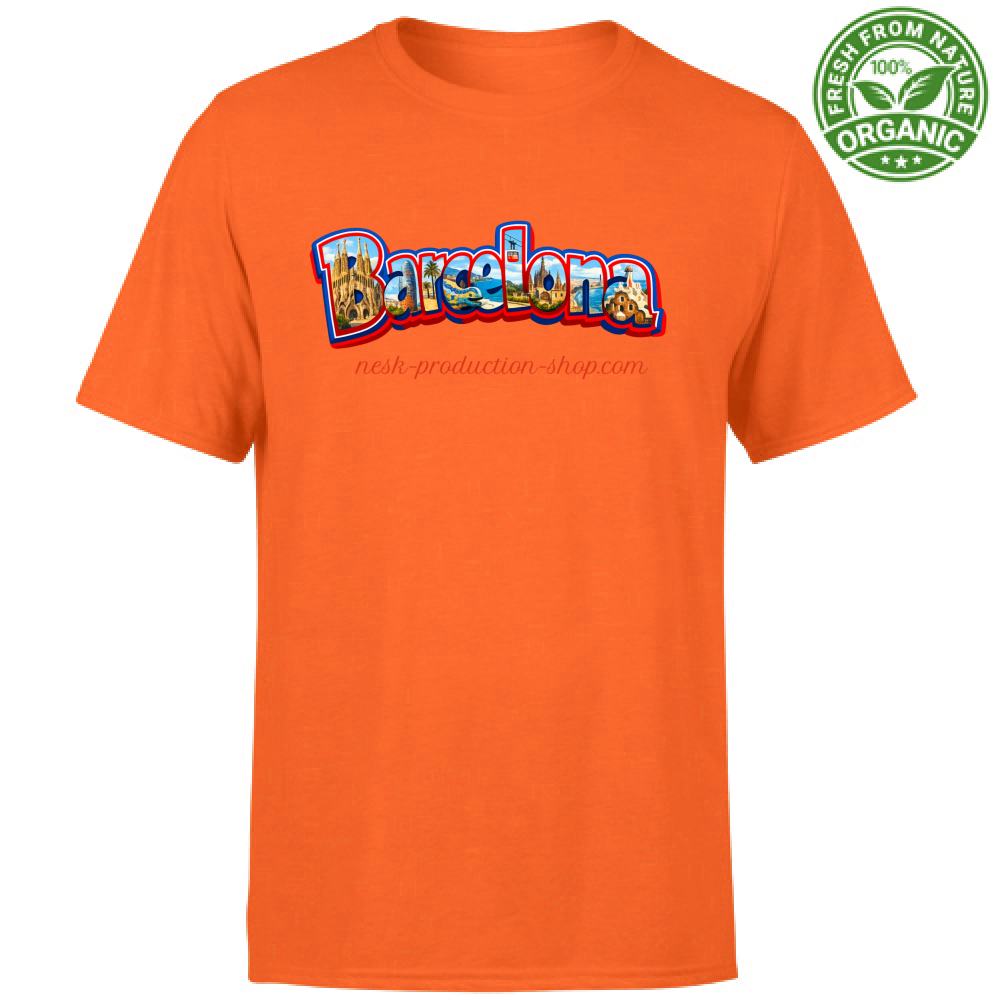 T-Shirt Unisex Organic linea Barcellona