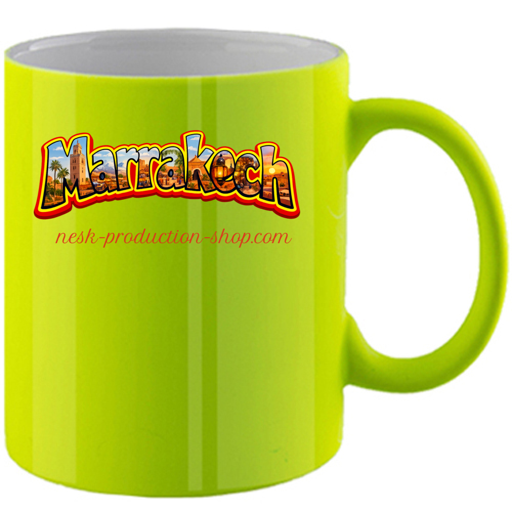 Tazza Fluo linea marrakech