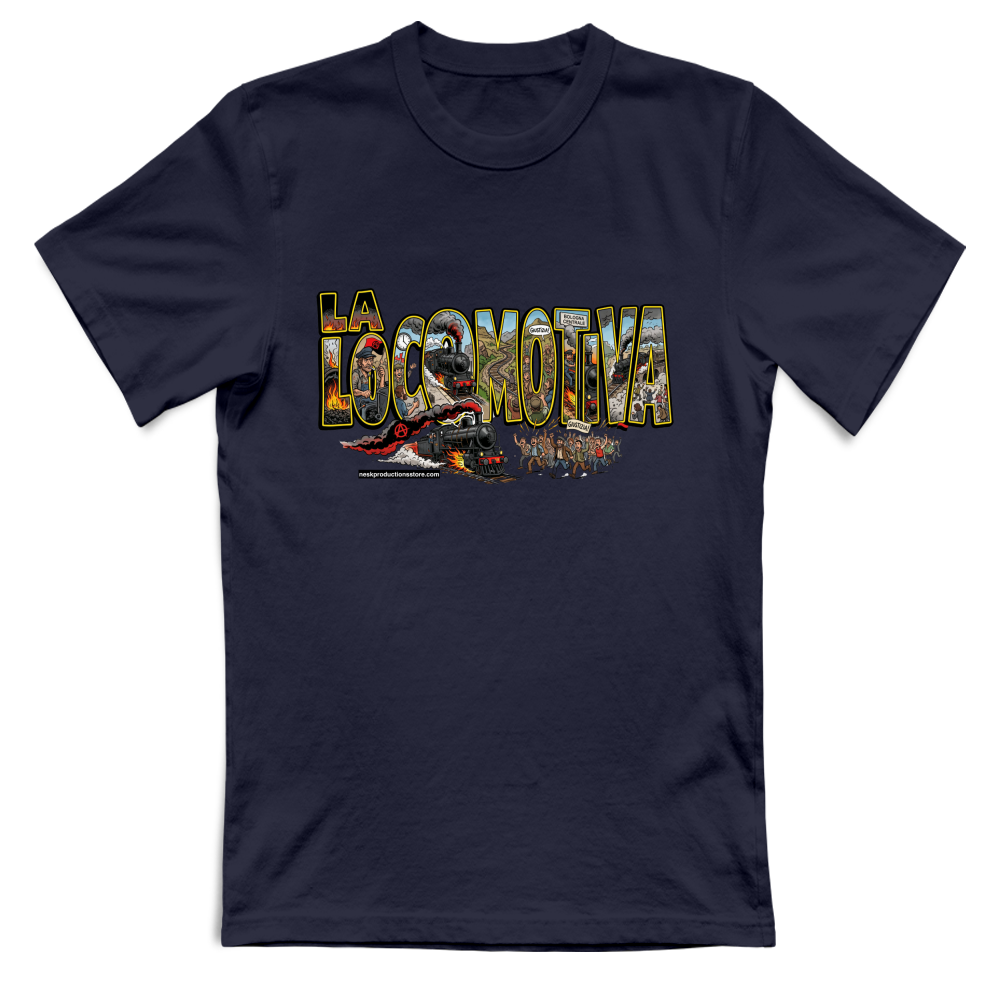 t-shirt-unisex-linea-la-locomotiva-a-1 – Nesk Productions