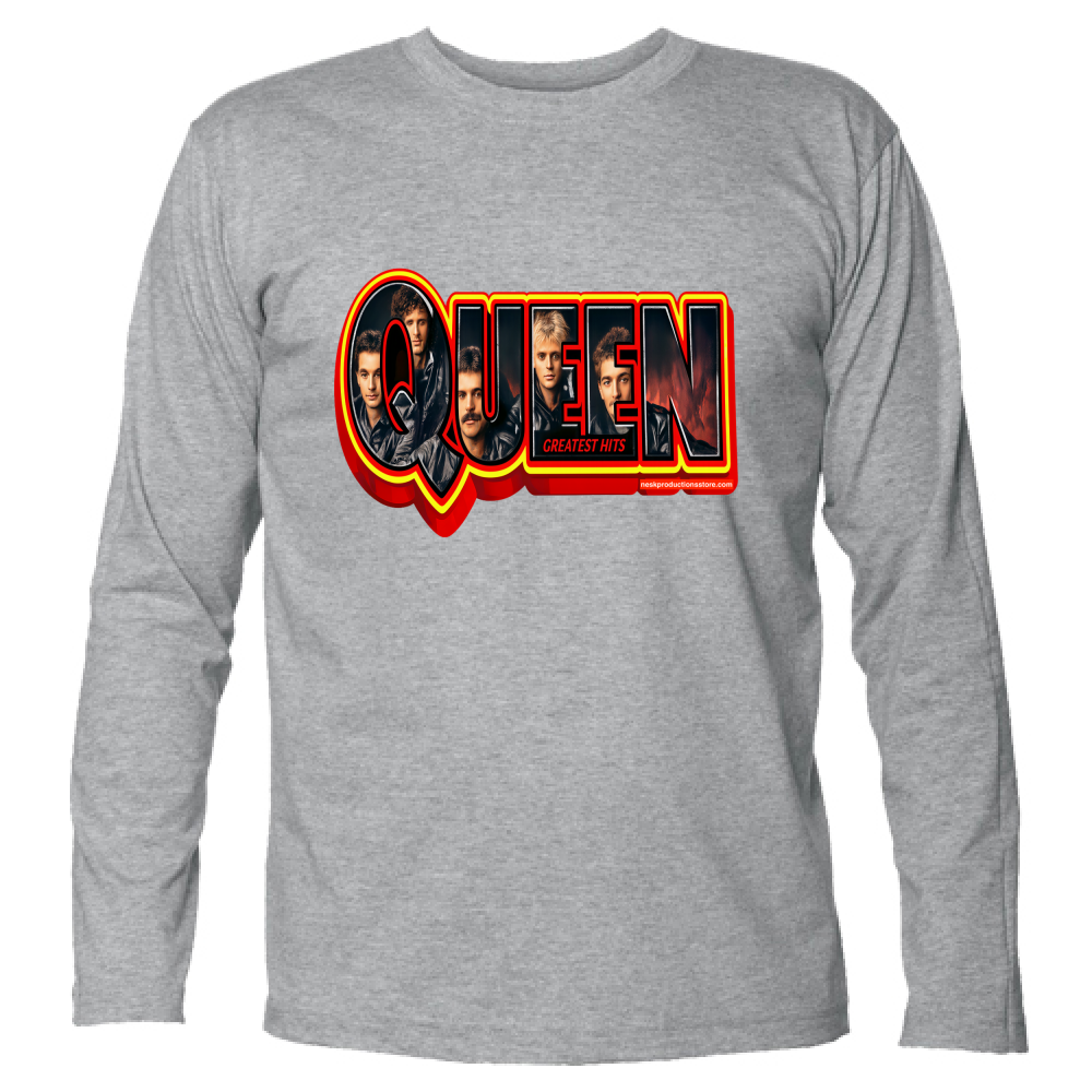 T-Shirt Unisex Manica Lunga Linea Queen  A